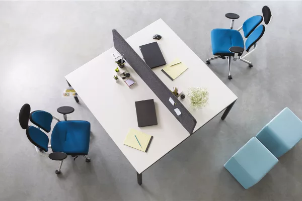 Fauteuil de bureau XBA adapté à toutes les morphologies - Facile à régler