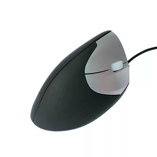 Souris verticale SRM 80 - Position confortable de la main et du bras lors du travail sur ordinateur