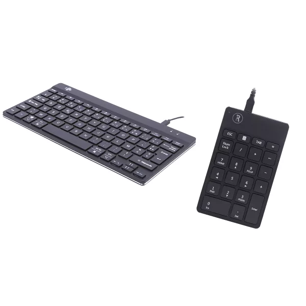 Clavier compact et pavé numérique R-Go Break