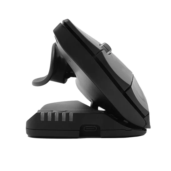 Souris Contour Unimouse noire avec ouverture à 55 degrés