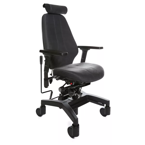 Fauteuil de bureau compensation de handicap Tilto - Réglages multiples